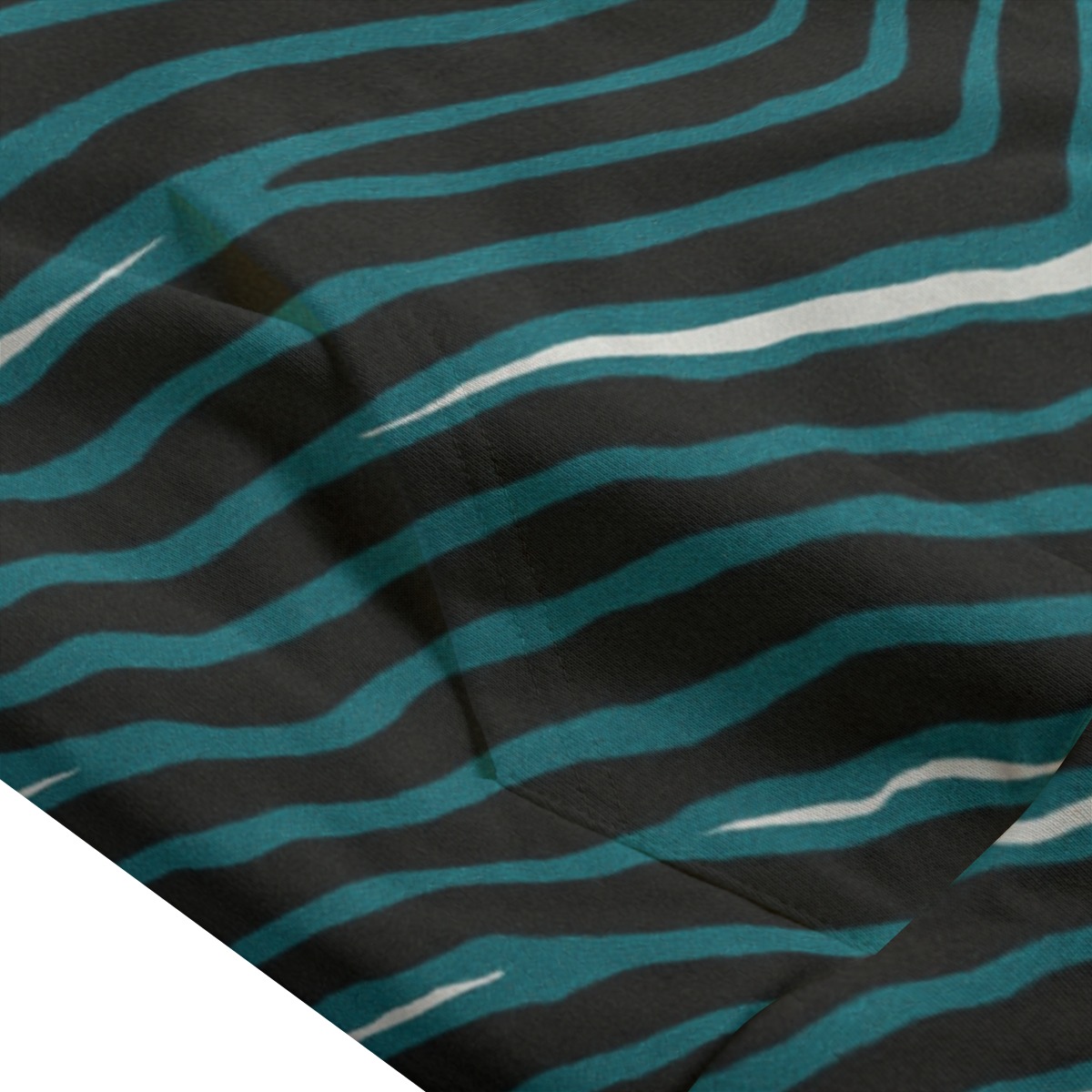 Philadelphia Eagles Zubaz All-Over Print Unisex Hooded Vest | 310GSM Cotton - Image 4