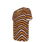 Washington Commanders zubaz Men's African Dashiki Shirt - Image 4