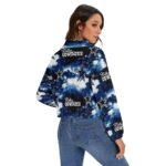 Dallas Cowboys Zubaz All-Over Print Women's Zip Jacket - Image 2