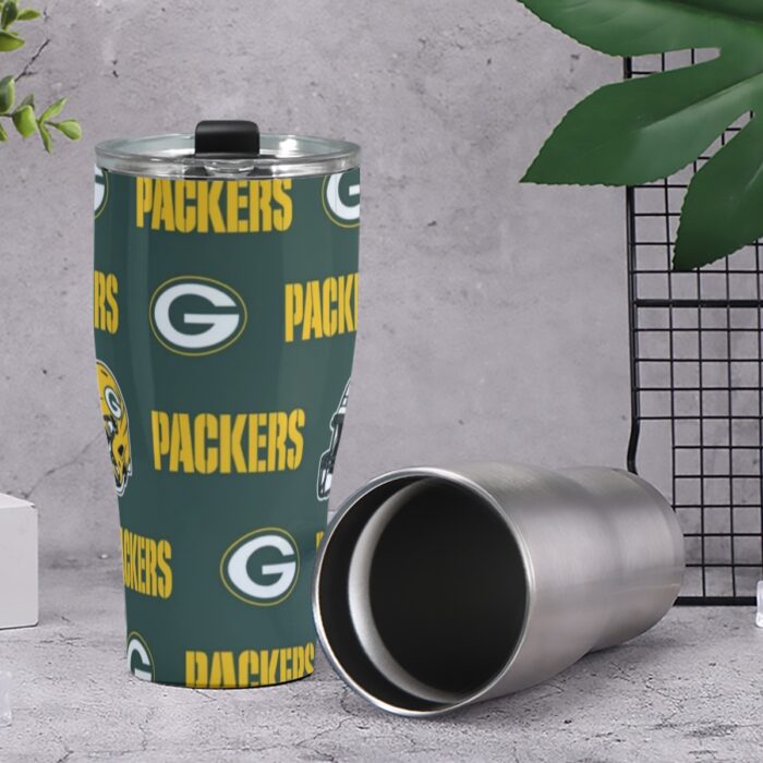 Green Bay Packers Cone Tumbler 30oz - Image 2