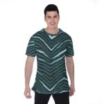 Philadelphia Eagles Zubaz All-Over Print Men's T-shirt | Birdseye - Image 3