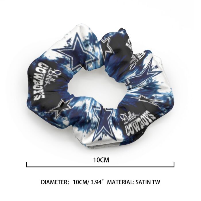 Dallas Cowboys Zubaz All-Over Print Summer Scrunchie - Image 1
