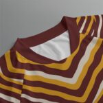 Washington Commanders zubaz Men's Jersey With Short Raglan Sleeve - Image 3