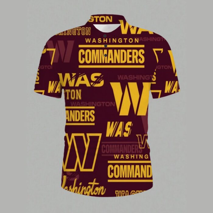 Washington Commanders  Men’s Basic Polo Shirt - Image 2