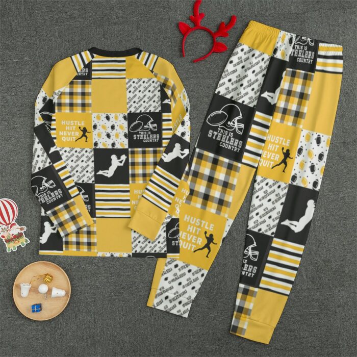 Pittsburgh Steelers Zubaz All-Over Print Unisex Set - Image 3