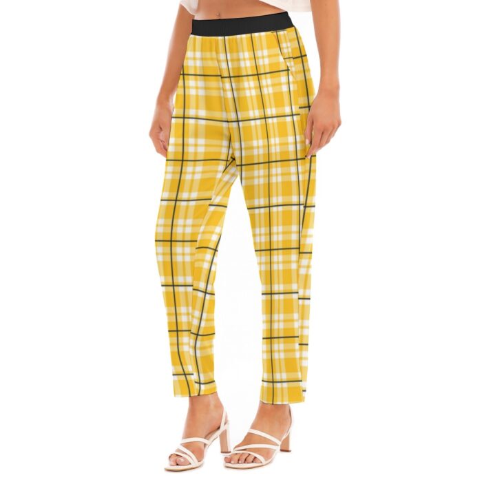 Pittsburgh Steelers All-Over Print Women's Loose Straight-leg Pants - Image 2