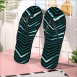 Philadelphia Eagles Zubaz All-Over Print Men's Flip Flops - Image 2