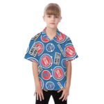 Detroit Pistons Kid's Hawaiian Vacation Shirt