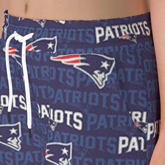 New England Patriots Zubaz All-Over Print Women's Shorts - Image 1