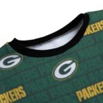 Green Bay Packers All-Over Print Unisex Thicken Pajama Suit - Image 4