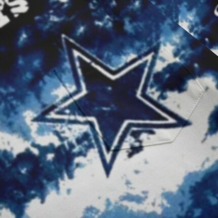 Dallas Cowboys Zubaz All-Over Print Unisex Boat Neckline Sweatshirt With Chest Pocket | 310GSM Cotton