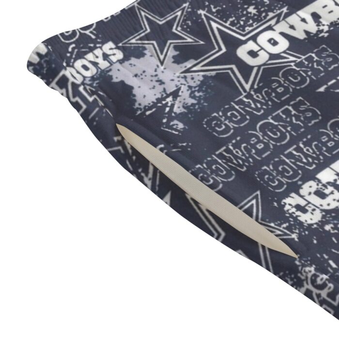 Dallas Cowboys Zubaz All-Over Print Unisex Short Pants | 310GSM Cotton - Image 1