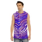 Buffalo Bills Zubaz All-Over Print Men's Tank Hooded Vest