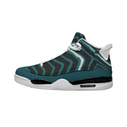 Philadelphia Eagles Zubaz Men's Shock Absorption and Non-Slip Basketball Shoes