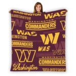 Washington Commanders Flannel Blanket - Image 3