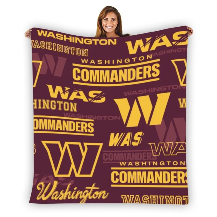 Washington Commanders Flannel Blanket - Image 3