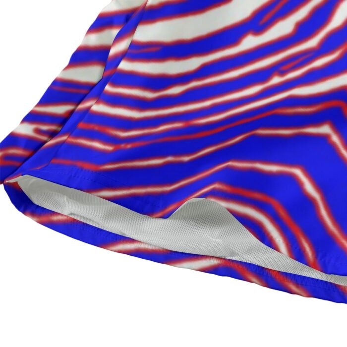Buffalo Bills Zubaz All-Over Print Men‘s Beach Shorts With Lining - Image 2