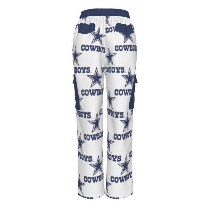 Dallas Cowboys Zubaz All-Over Print Women's Cargo Pants - Image 3