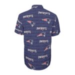 New England Patriots All-Over Print Unisex Collared Shirt|115GSM Cotton poplin