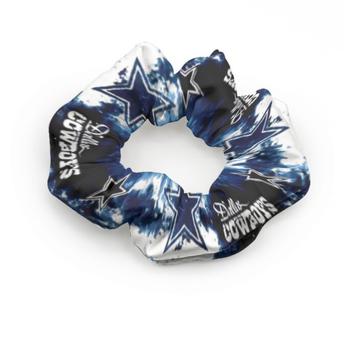 Dallas Cowboys Zubaz All-Over Print Summer Scrunchie - Image 3