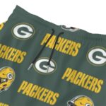 Green Bay Packers All-Over Print Men‘s Beach Shorts With Lining - Image 4