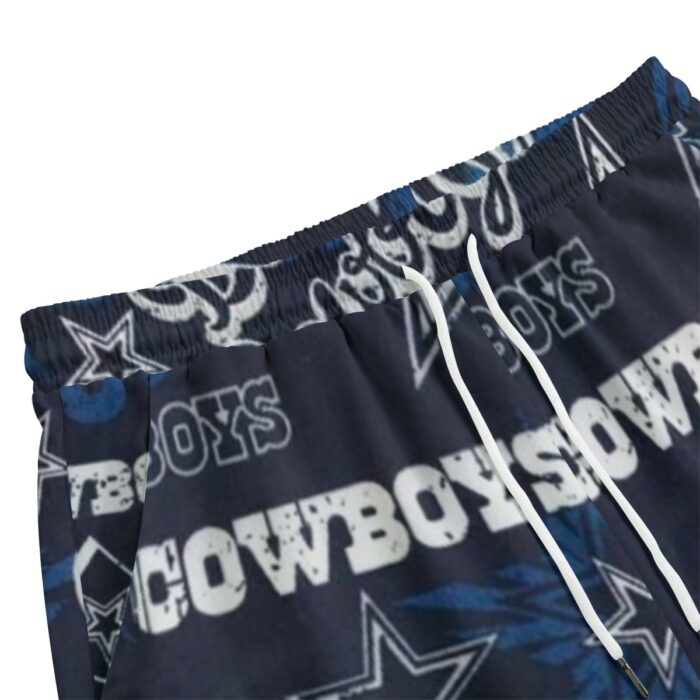 Dallas Cowboys Zubaz All-Over Print Men's Straight pants - Image 2