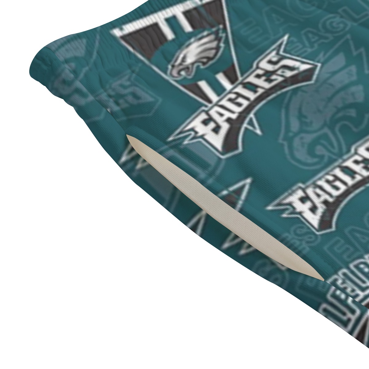 Philadelphia Eagles Zubaz All-Over Print Unisex Short Pants | 310GSM Cotton - Image 3