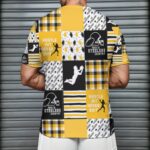 Pittsburgh Steelers Zubaz All-Over Print Men's Short Sleeve T-Shirt With Sports Collar