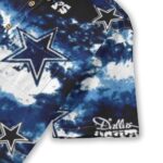Dallas Cowboys Zubaz All-Over Print Children's Shirt With Pocket | 125GSM Cotton - Image 8