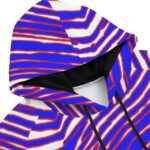 Buffalo Bills Zubaz All-Over Print Men's Raglan Pullover Hoodie | Interlock