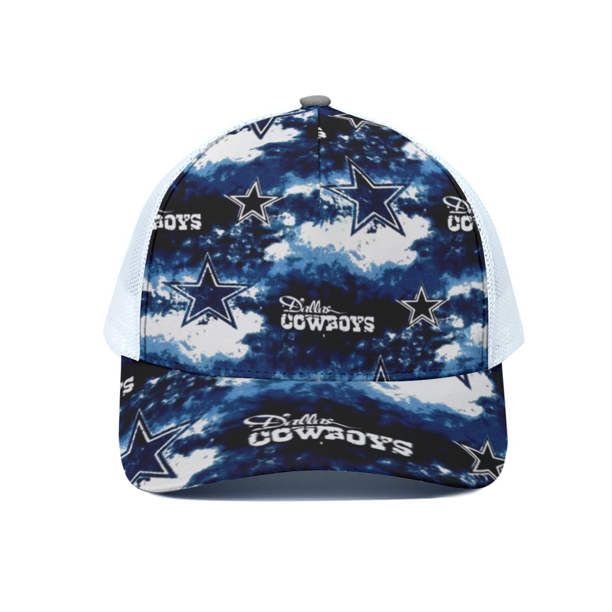 Dallas Cowboys Zubaz Unisex Trucker Hat With White Half-mesh