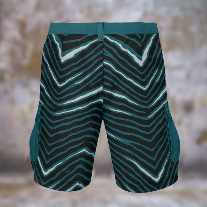 Philadelphia Eagles zubaz Cargo Shorts - Image 2