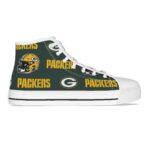 Green Bay Packers Men's Canvas Shoes - Image 4