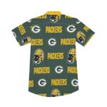 Green Bay Packers All-Over Print Men's Deep V-neck Short Sleeve T-shirt - Image 6