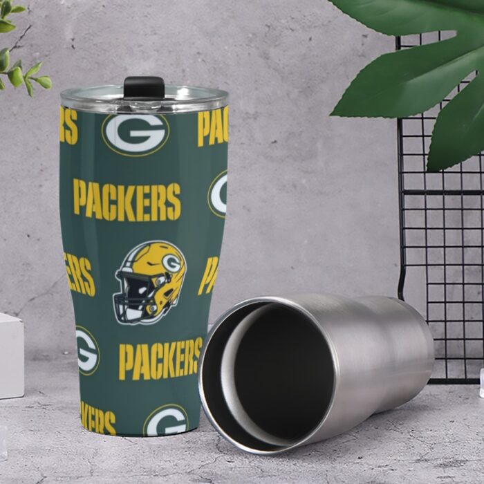 Green Bay Packers Cone Tumbler 30oz - Image 1
