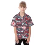 Boston Red Sox Kid's Hawaiian Vacation Shirt