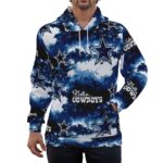 Dallas Cowboys Zubaz Eco-friendly All-Over Print Unisex Pullover Hoodie - Image 3