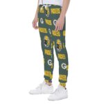 Green Bay Packers All-Over Print Men's Sweatpants - Image 5