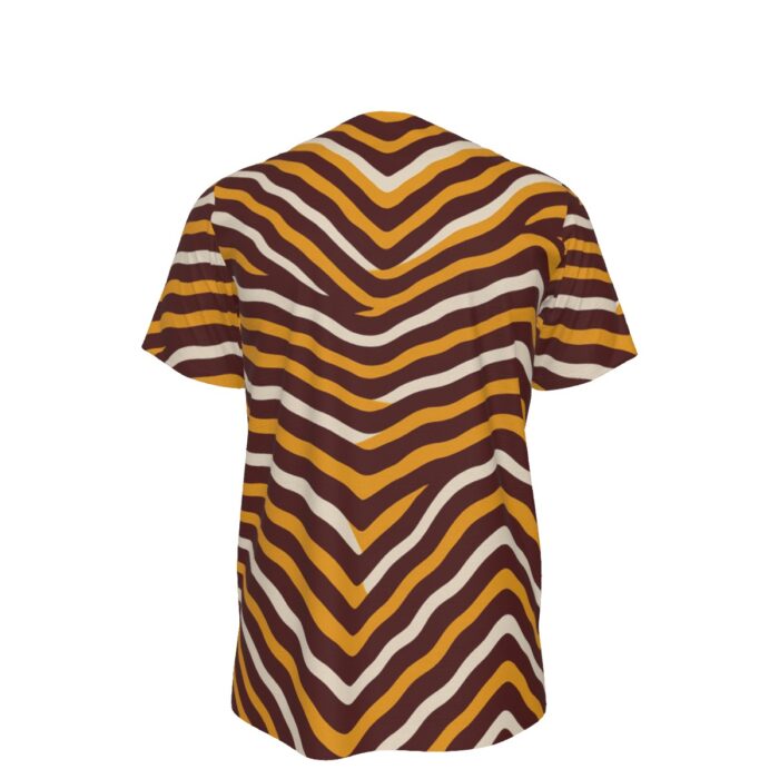 Washington Commanders zubaz Men's African Dashiki Shirt - Image 2