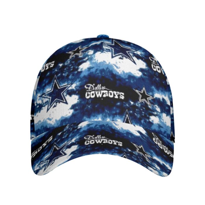 Dallas Cowboys Zubaz All-Over Print Peaked Cap - Image 4