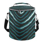 Philadelphia Eagles Zubaz Insulated Cylinder Cooler Bag