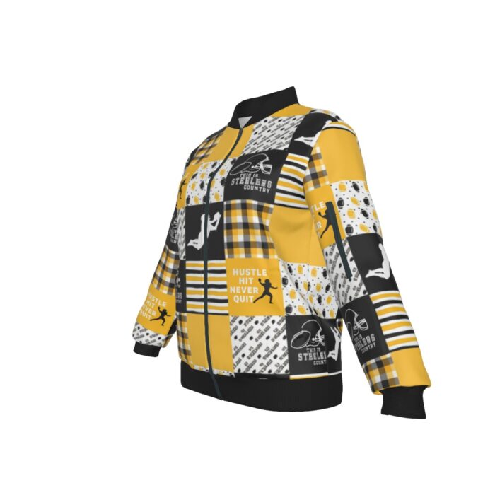 Pittsburgh Steelers All-Over Print Women's Jacket - Image 3