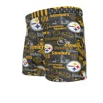 Pittsburgh Steelers Zubaz All-Over Print Men's Boxer Briefs - Image 3