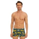Green Bay Packers All-Over Print Men's Short Boxer Briefs - Image 4