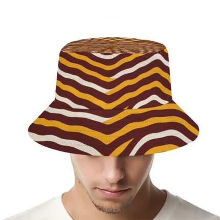 Washington Commanders zubaz  Bucket Hat