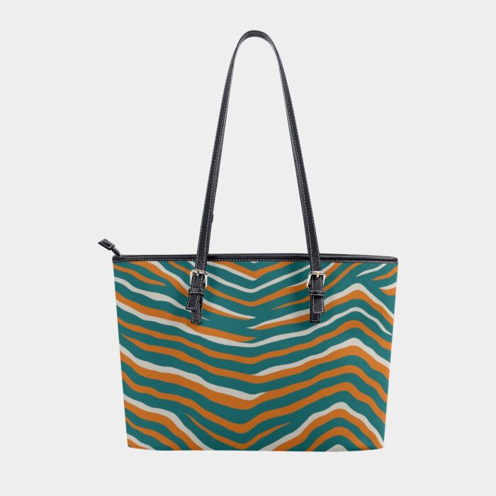 Miami Dolphins Zubaz Women's Tote Bag | PU - Image 1