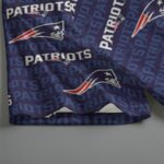 New England Patriots Zubaz All-Over Print Women's V-neck T-shirt With Short Sleeve - Image 3