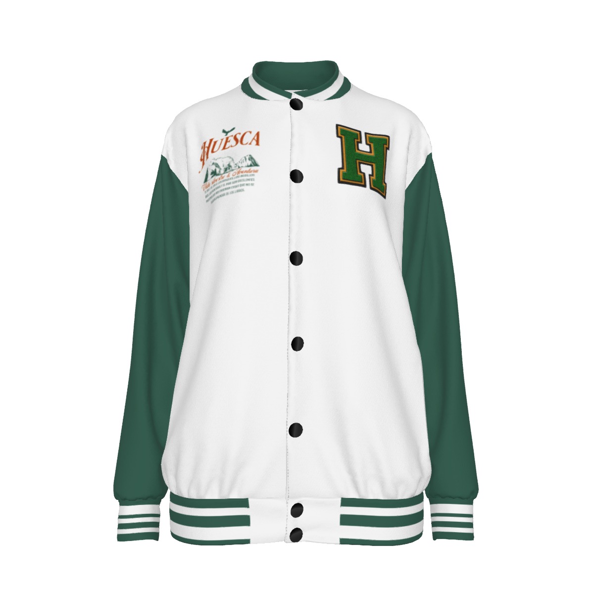 Chaqueta de béisbol Huesca con estampado integral - Image 4
