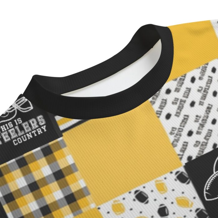 Pittsburgh Steelers All-Over Print Unisex Drop-shoulder T-shirt - Image 4