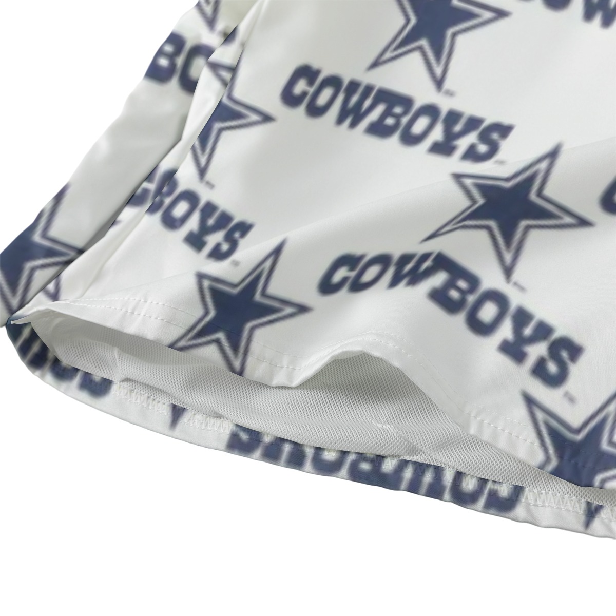 Dallas Cowboys Zubaz All-Over Print Men‘s Beach Shorts With Lining